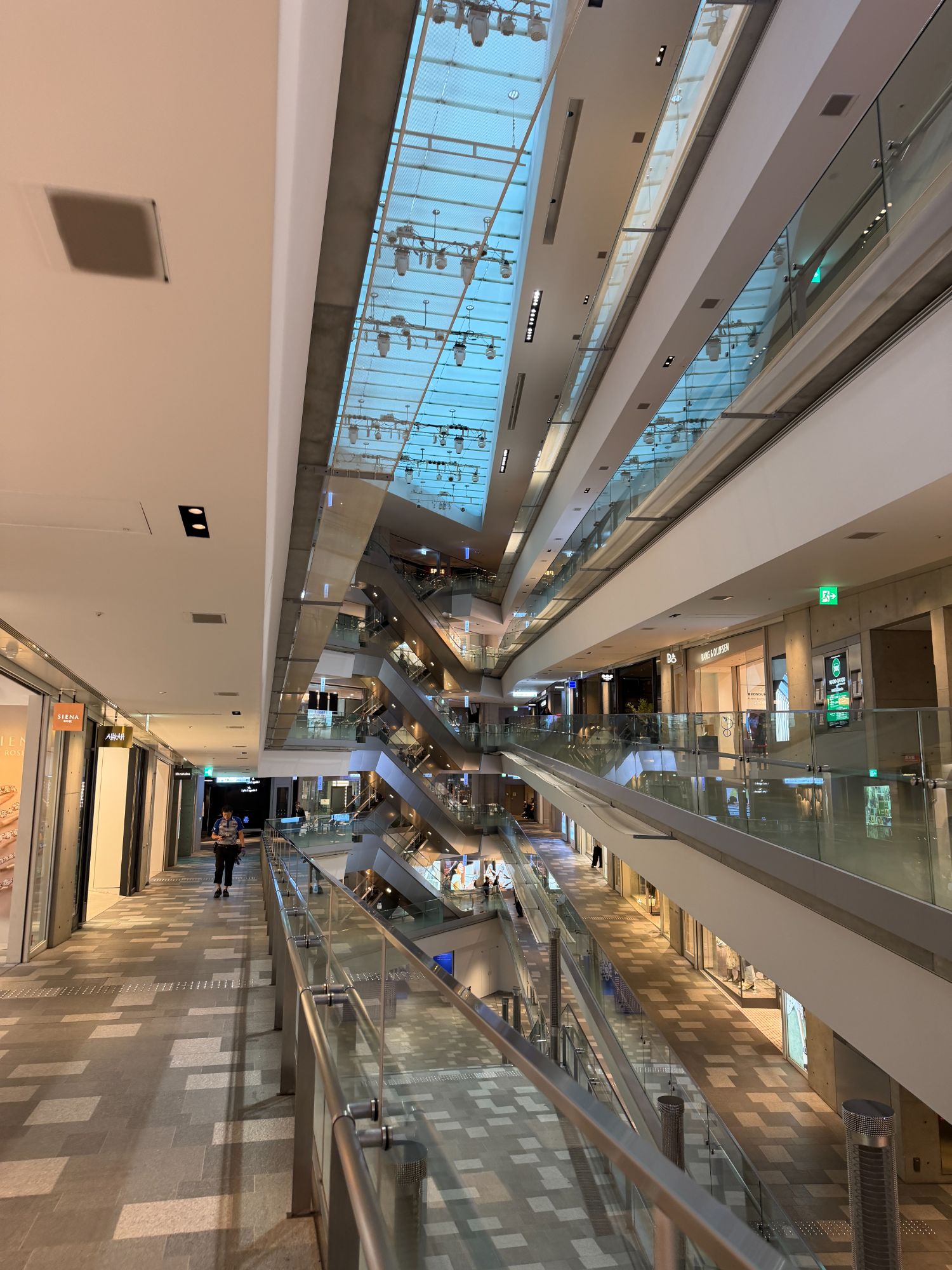 The mall MMY was located in. Very cool architecture!